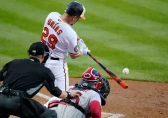 Ramón Urías: Impulsó carrera en victoria de Orioles ante Red Sox