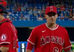 Gerardo Reyes: En su vuelta las Grandes Ligas retiró entrada en blanco en triunfo de Angels