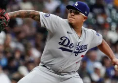 Julio Urías, pitcher de Los Ángeles Dodgers