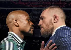 Floyd Mayweather y Conor McGregor en 2017