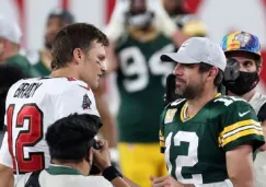 Tom Brady y Aaron Rodgers 