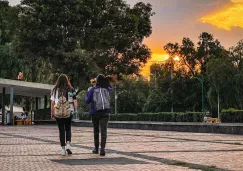 Estudiantes en la Universidad Nacional Autónoma de México