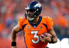 Russell Wilson durante un partido con Broncos