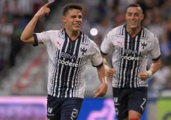 Ponchito González en festejo con Monterrey