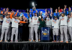 Houston celebra el título de la Americana en Yankee Stadium