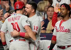 Serie Mundial: Phillies remontó desventaja de cinco carreras para vencer a Astros en extrainnings