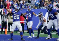 NFL: Daniel Jones y Saquon Barkley guiaron a Giants en triunfo ante Texans