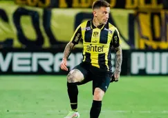 Brian Lozano con Peñarol