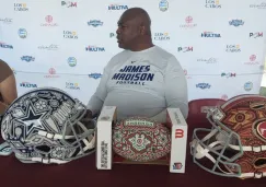 Charles Haley previo al encuentro de la NFL en México