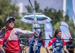 Ana Vázquez en el Panamericano de Tiro con Arco en Chile 2022