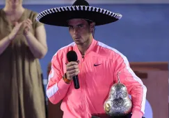 Rafael Nadal en la Final del ATP Finals