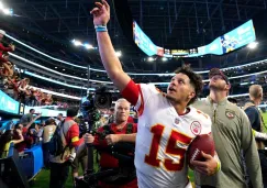 Patrick Mahomes con los Chiefs 