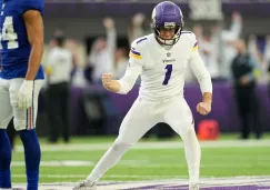 NFL: Vikings venció con gol de campo de 61 yardas a Giants