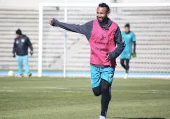 Jordan Sierra entrenando con los Bravos de Juárez