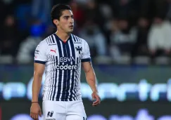 Erick Aguirre durante un partido con Rayados