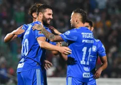 André Pierre Gignac celebra el segundo gol y la victoria de Tigres