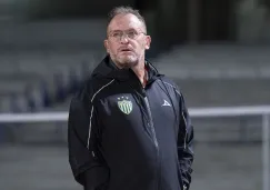 Andrés Lillini en entrenamiento con Necaxa