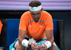 Rafa Nadal se lesionó en el Abierto de Australia