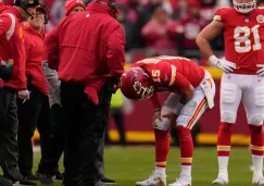 Patrick Mahomes tras lesionarse 