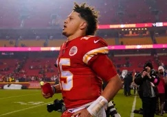 Patrick Mahomes durante un partido de Chiefs