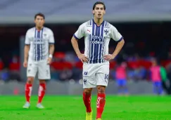 Erick Aguirre en un partido con Rayados 