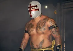 Templario previo a una lucha