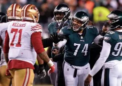 49ers y Eagles protagonizaron pelea en la Final de la NFC