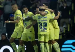 América en festejo de gol