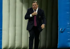 Miguel Herrera así reapareció en el Azteca