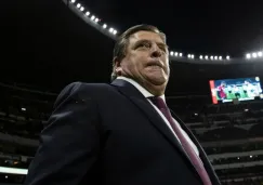 Miguel Herrera no fue bien recibido en su regreso al Estadio Azteca