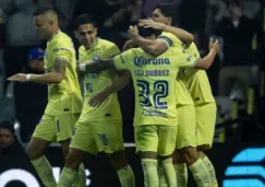 América en festejo de gol