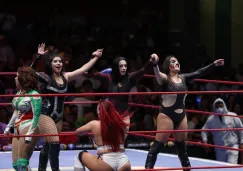 CMLL: La Catalina debutó, brilló y triunfó en su primera pelea 