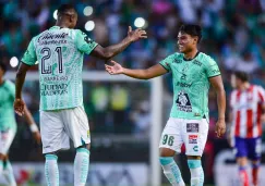 León en festejo de gol