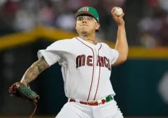 Julio Urías con la Selección de México