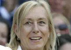 Martina Navratilova dice que está libre de cáncer