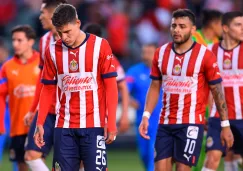 Jugadores de Chivas se lamentan tras empate