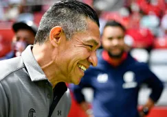 Nacho Ambriz, entrenador de los Diablos Rojos del Toluca