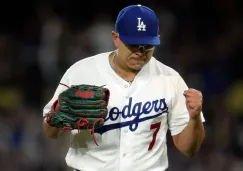 Julio Urías, pitcher de Los Ángeles Dodgers