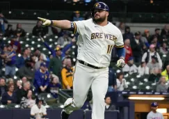 Rowdy Tellez: Mexicano se voló la cerca en victoria de Brewers sobre Mets