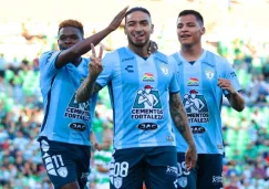 Pachuca goleó a domicilio a Santos