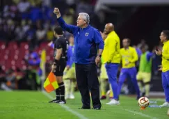 Vucetich durante el partido vs América