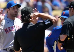 Max Scherzer fue expulsado del juego ante Dodgers por sustancias ilícitas en su mano y guante