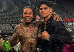 Gervonta Davis y Ryan García después de su pelea