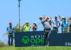 Golfista en el Abierto Vidanta de México en 2022