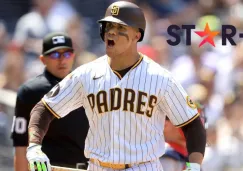 Juan Soto celebrando un Home Run en MLB