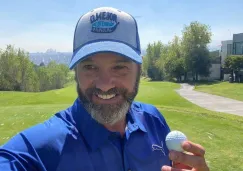 Luis García se encuentra disfrutando al Golf en Vidanta