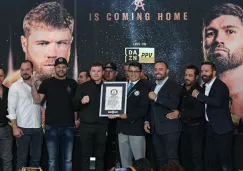 Canelo tiene un brillante récord contra los ingleses