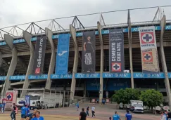 Las inmediaciones del Estadio Azteca