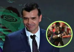 Jared Borgetti en el Salón de la Fama del Futbol