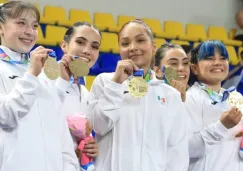 Alexa Moreno se repuso a caída para ganar el oro con el equipo femenil de Gimnasia